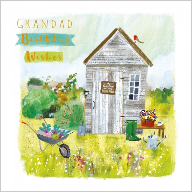 GRANDAD GARDENING BIRTHDAY CARD Homely Gifts